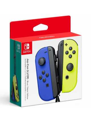 Nintendo Switch - Joy-Con (L/R)-Blue / Neon Yellow